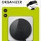 Set de gestionare fixare cabluri 1m negru Goobay