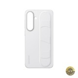Husa pentru Samsung Galaxy S25+ S936 Standing Grip Alba EF-GS936CWEGWW