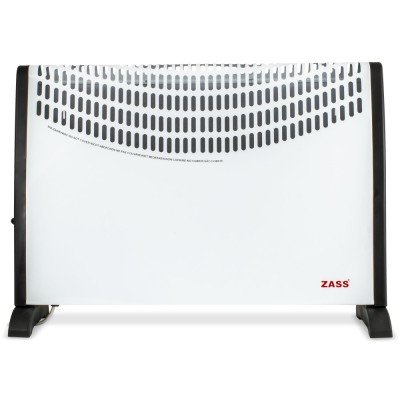 Convector electric Zass ZKH 02, 2000 W, 3 trepte de putere, Termostat reglabil ProDesign DailyAppliances foto