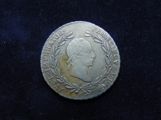 Moneda argint 20 kreuzer 1830 B (cr161) foto