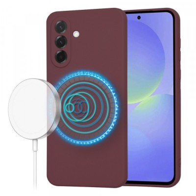 Husa MagSafe pentru Samsung Galaxy A36 A366, Techsuit, SoftFlex, Visinie foto