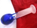 VAZA CRISTAL COLORAT / STICLA DE MURANO 28.5 CM