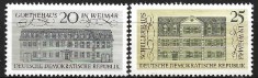 B2697 - Germania DDR 1967 - Aritectura 2v. neuzat,perfecta stare foto
