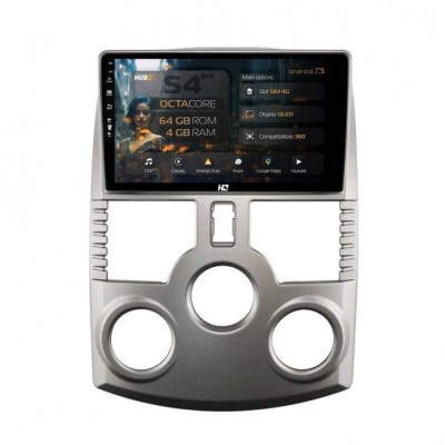 Navigatie Daihatsu Terios (2005+) 4GB RAM Android 13 Octacore Slot Sim 4G DSP GPS Wi-FI Carplay Android Auto USB Bluetooth Waze 9 inch foto