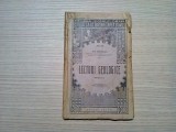 LECTURI GEOLOGICE - I. Simionescu - Editura Casei Scoalelor, 1923, 121 p.