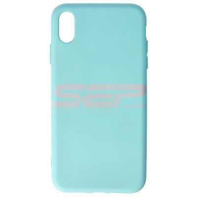 Toc silicon High Copy Apple iPhone XS Max Turquoise foto