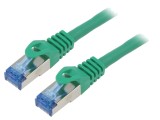 Patch cord S/FTP 6a 20m verde 26AWG LANBERG