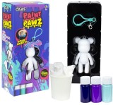 Set Creativ Kiwi Create Paint Pawz Figurina Plus Ursulet de Pictat cu Agatatoare 8 cm