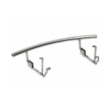 Bullbar spate inox pentru Dacia Duster I 2010-2017 4x4, crom lucios