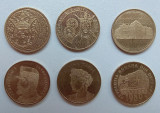 Lot monede 50 bani moneda comemorativa, monezi aniversare