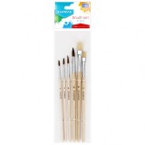 Set 6 pensule din par natural, Starpak