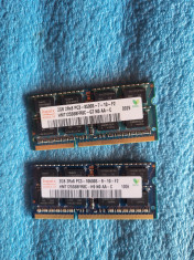 KIT ram DDR3 - pentru laptop - 2 x 2 Gb - HYNIX foto