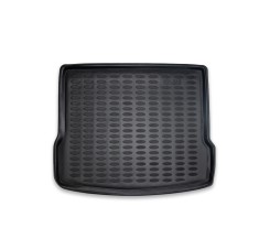 Covor pentru Portbagaj tip Tavita Compatibil Audi E-Tron 2018-&amp;gt;, Material Flexibil, Negru foto