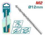 TOTAL - BURGHIU PENTRU METAL M2 HSS - 12X151MM (INDUSTRIAL) PowerTool TopQuality