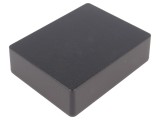 Carcasă universală aluminiu IP54 neagră 94x119x34 mm