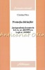 Protectia Chiriasilor - Cristina Nica, Jurisprudenta OUG 40/1999 &amp; Legea 10/2001, Hamangiu 2006, 498 pagini