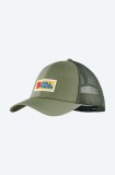 Fjallraven șapcă Vardag culoarea verde, cu imprimeu F78139