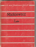 MICKIEWICZ - POEZII ( COLECTIA CELE MAI FRUMOASE POEZII )