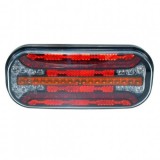 Lampa Spate LED FT-230 PM Stanga 12-36V, 214x95mm, 6 functii: Pozitie, Frana, Semnalizare, Numar, Ceata, Catadioptru, Omologare E9