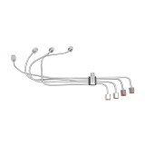 Set conducte injectoare complete cu clema de fixare pentru UTB U-650