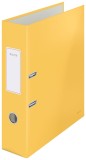 Cumpara ieftin Biblioraft carton laminat A4 8cm Leitz 180 Cosy Biblioraft Leitz 180 Cosy carton laminat A4 80 mm galben chihlimbar