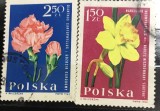 Timbre - Polonia Polska - >50 - Tematica Flori plante