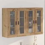 vidaXL Mobilier cu Montaj pe Perete 2 pcs stejar artizanal 3394582
