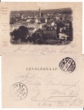 Cluj - Vedere generala- clasica 1899, rara
