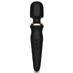 Vibrator Masaj Agata 25 Moduri Vibratii Silicon USB 23 cm Passion Labs, Mystery