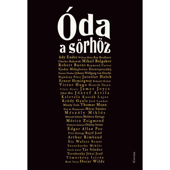 &Oacute;da a s&ouml;rh&ouml;z - irodalmi s&ouml;rolvas&oacute;k&ouml;nyv - Kir&aacute;ly Levente