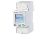 Contor Digital 1-Fază LCD pentru Șină DIN