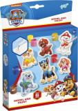 Set creativ DIY Modeleaza si picteaza cu Patrula Catelusilor, Paw Patrol, Totum