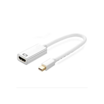 Mini DisplayPort to HDMI Adapter Ewent EC1458 White 4K Ultra HD foto