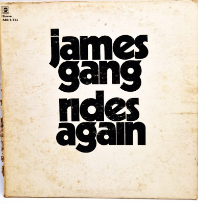 lp James Gang &amp;lrm;&amp;ndash; James Gang Rides Again VG / VG 1970 ABC SUA classic rock foto