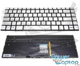 Tastatura HP Argintie Spectre x360 13AC Series iluminata backlit, Spectre x360 13AC000 Series iluminata