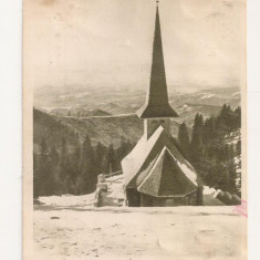 RF32 -Carte Postala- Biserica de pe Muntele Mic, circulata 1959
