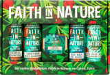 Faith in Nature Set cadou vegan &icirc;ngrijire păr și corp cu ulei de cocos, 1 buc