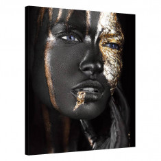 Tablou Canvas, Tablofy, Golden Beauty, Printat Digital, 90 × 120 cm
