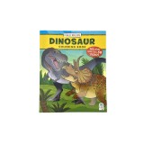 Totally Awesome Dinosaur Coloring Book with Stickers