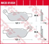 Cumpara ieftin Set placute frana spate TRW MCB814SH - Harley Davidson Fat Boy - Soft Deluxe - Dyna Super Glide - Fat Bob 1584cc