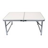 Masa pliabila pentru camping 60x90cm cu blat laminat si picioare reglabile