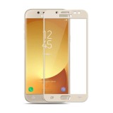 Set 2 folii de sticla MyStyle 3D/5D Gold compatibile cu Samsung Galaxy J5 2017, Folia