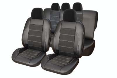 Set Huse scaune auto alcantara AUDI A3 2000-2016 foto
