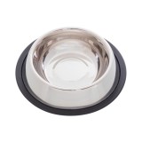 Castron din inox pentru c&acirc;ini, &Oslash;16&nbsp;cm, 450&nbsp;ml