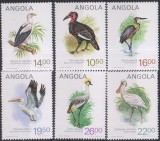 Timbre cu păsări din Angola