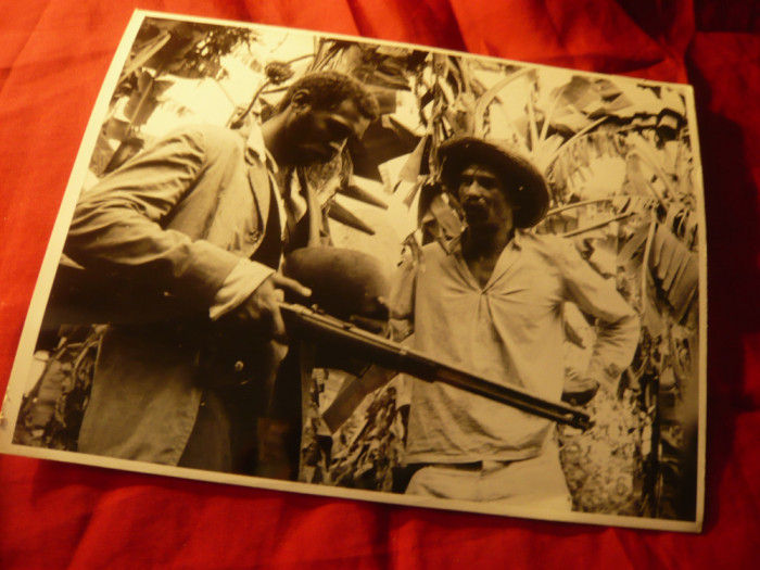 Fotografie din Filmul LA ODISEA DEL GRAL. JOSE 1969, Cuba dim.= 24x18,5cm