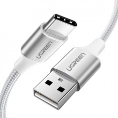 Cablu Date si Incarcare USB-A - USB-C UGREEN US288, 18W, 1m, Alb