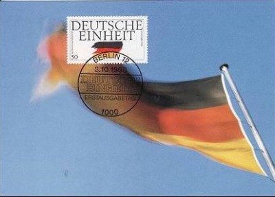 C973 - Germania 1990 - Unirea carte maxima foto