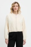Answear Lab jacheta de bumbac culoarea bej, de tranzitie
