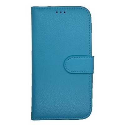 Husa telefon Flip Book ZTE Blade Q Maxi blue foto